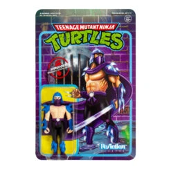 Teenage Mutant Ninja Turtles ReAction Figure - Shredder -Arrma Store 1578423605TMNT Cards Shredder 2048x2048 71772.1646774210