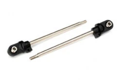 Traxxas Tra7763 Shock Shafts, GTX, 110mm (assembled With Rod Ends & Hollow Balls) (steel, Chrome Finish) (2)