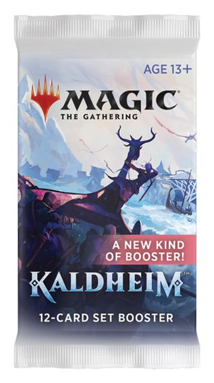 Magic The Gathering Kaldheim Set Booster Pack 12-card 1 Magic The Gathering Kaldheim Set Booster Pack 12-card