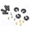Duratrax Shock End Bushing & Retainer: Street Force GP DTXC9058