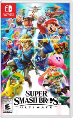 Super Smash Bros. Ultimate - Nintendo Switch -Arrma Store 375px Super Smash Bros Ultimate Box Art 16923.1680036917