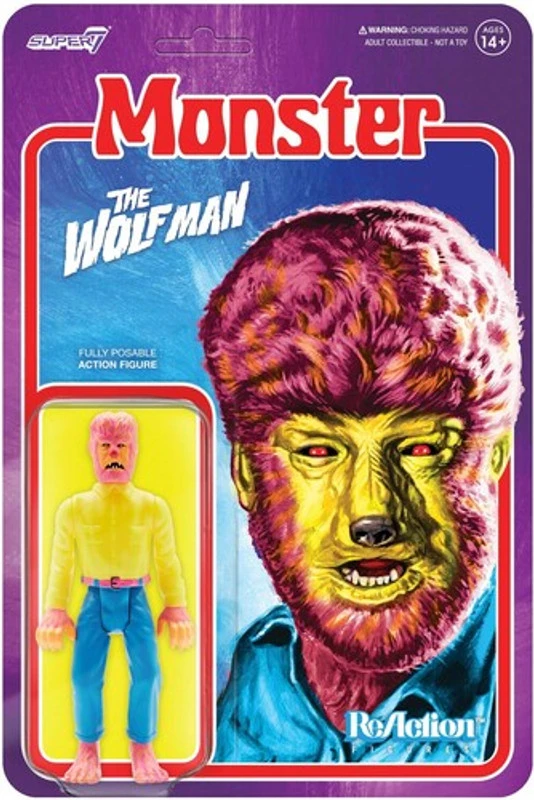 Super7 Universal Monsters Wolfman 3 3/4-Inch ReAction Figure 1 Super7 Universal Monsters Wolfman 3 3/4-Inch ReAction Figure