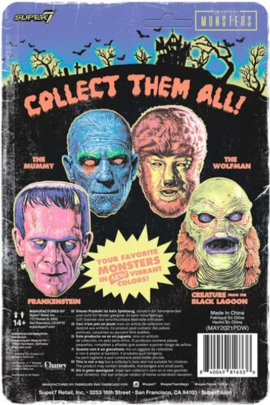 Super7 Universal Monsters Wolfman 3 3/4-Inch ReAction Figure 4 Super7 Universal Monsters Wolfman 3 3/4-Inch ReAction Figure - Image 4