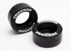 Tra5185 Tires, Rubber (2) (fits Traxxas® Wheelie Bar Wheels)