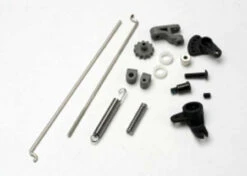Traxxas Tra5368 Linkage Set, Throttle & Brake, Revo® (includes Servo Horns, Rod Guides, Brake Spring, Brake Adjustment Dial, Brake Lever, Rods (wires), Bellcrank, Throttle Return Spring, Hardware)