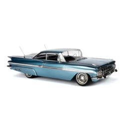 Redcat FiftyNine Classic Edition RC Car - 1:10 1959 Chevrolet Impala Hopping Lowrider Blue -Arrma Store 59Blue 8 3 4LeftFront 1200x 02906.1668968339