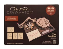 ROKR Da Vinci's Drawing Machine The Gambler Kit 7 ROKR Da Vinci's Drawing Machine The Gambler Kit -Arrma Store 699999 77480.1669397673