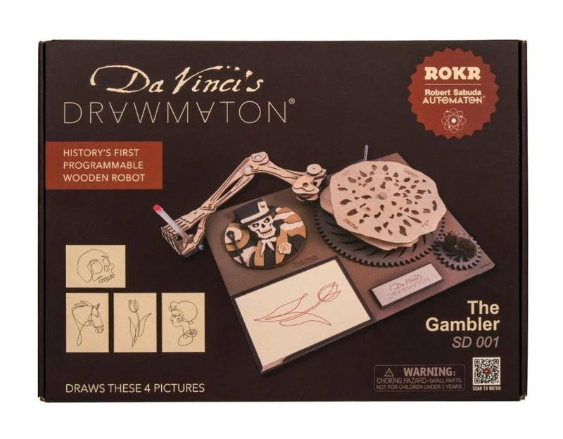 ROKR Da Vinci's Drawing Machine The Gambler Kit 3 ROKR Da Vinci's Drawing Machine The Gambler Kit - Image 3