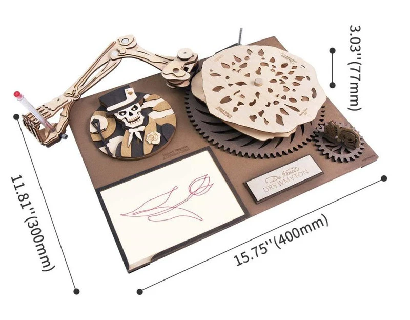 ROKR Da Vinci's Drawing Machine The Gambler Kit 2 ROKR Da Vinci's Drawing Machine The Gambler Kit - Image 2