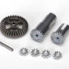 Traxxas Tra7579X Gear Set, Differential, Metal (output Gears (2)/ Spider Gears (4)/ Ring Gear, 35T (1)/ 2x14.8mm Pin (1))