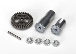 Traxxas Tra7579X Gear Set, Differential, Metal (output Gears (2)/ Spider Gears (4)/ Ring Gear, 35T (1)/ 2x14.8mm Pin (1))
