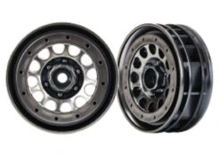 Traxxas Tra8173 Wheels, 1.9", Method Race Wheels® 105 Beadlock (black Chrome, Beadlock) (beadlock Rings Sold Separately)
