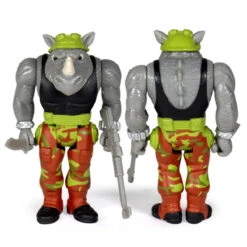 TMNT ReAction Rocksteady Figure