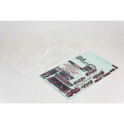 ARA402313 Senton 4X4 Clear Body With Decals And Window Masks