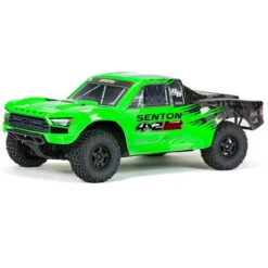 Arrma ARA4103V4T1 1/10 SENTON 4X2 BOOST MEGA 550 Brushed Short Course Truck RTR, Green