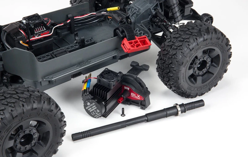 Arrma 1/10 BIG ROCK 4X4 V3 3S BLX Brushless Monster Truck RTR, Black (ALT ARA4312V3) 7 Arrma 1/10 BIG ROCK 4X4 V3 3S BLX Brushless Monster Truck RTR, Black (ALT ARA4312V3) - Image 7