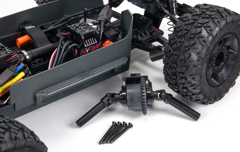Arrma 1/10 BIG ROCK 4X4 V3 3S BLX Brushless Monster Truck RTR, Black (ALT ARA4312V3) 6 Arrma 1/10 BIG ROCK 4X4 V3 3S BLX Brushless Monster Truck RTR, Black (ALT ARA4312V3) - Image 6