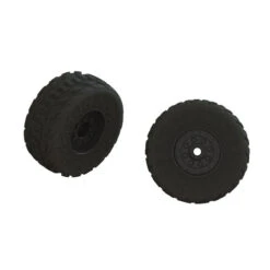 DBoots FIRETEAM Tire Set, Glued (2) ARA550107