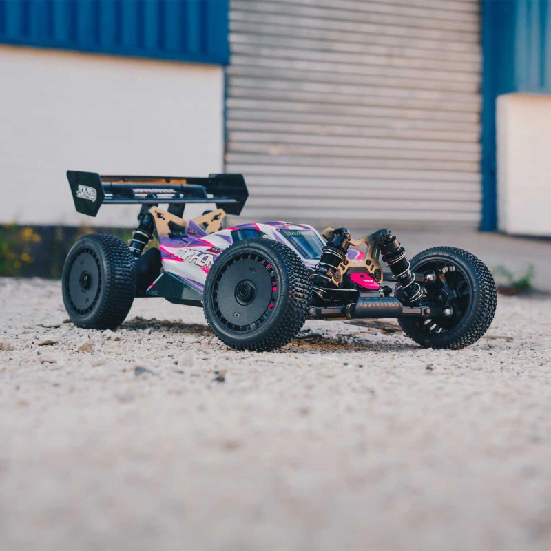 Arrma 1/8 TLR Tuned TYPHON 4WD Roller Buggy, Pink/Purple ARA8306 14 Arrma 1/8 TLR Tuned TYPHON 4WD Roller Buggy, Pink/Purple ARA8306 - Image 14