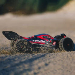 Arrma 1/8 TYPHON 6S V5 4WD BLX Buggy With Spektrum Firma RTR, Black ARA8606V5