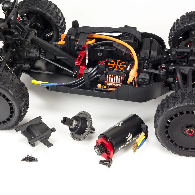Arrma 1/8 TYPHON 6S V5 4WD BLX Buggy With Spektrum Firma RTR, Black ARA8606V5 14 Arrma 1/8 TYPHON 6S V5 4WD BLX Buggy With Spektrum Firma RTR, Black ARA8606V5 - Image 14