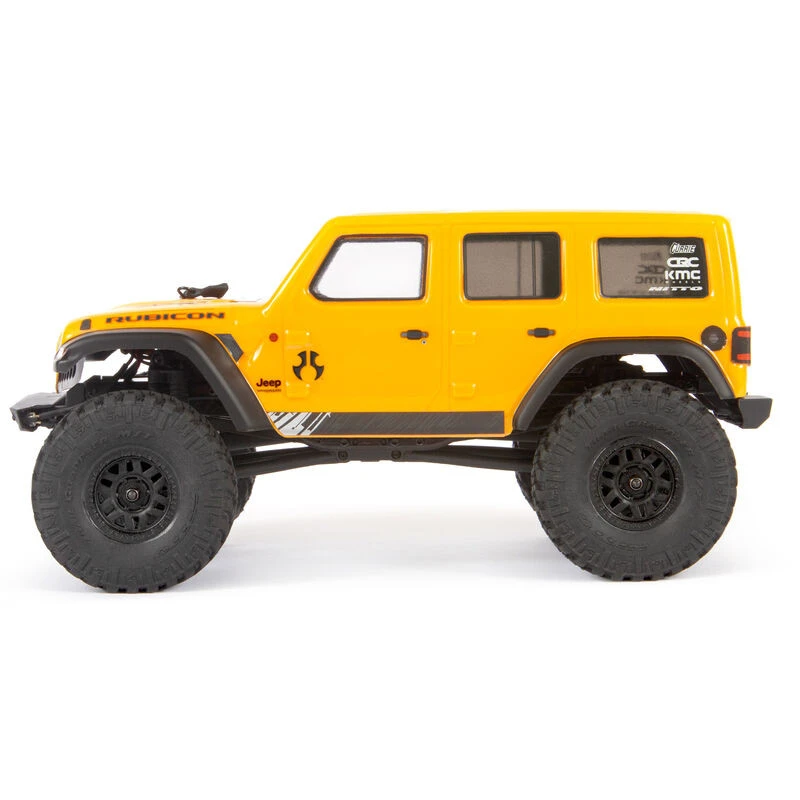 Axial 1/24 SCX24 2019 Jeep Wrangler JLU CRC 4WD Rock Crawler Brushed RTR, AXI00002T2 Yellow 5 Axial 1/24 SCX24 2019 Jeep Wrangler JLU CRC 4WD Rock Crawler Brushed RTR, AXI00002T2 Yellow - Image 5