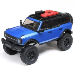 AXI00006T3 1/24 SCX24 2021 Ford Bronco 4WD Truck Brushed RTR, Blue