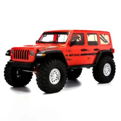 Axial 1/10 SCX10 III Jeep JLU Wrangler Rubicon With Portals RTR *ORANGE (ALT AXI03003T2)