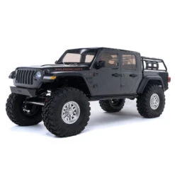 Axial AXI03006BT1 1/10 SCX10 III Jeep JT Gladiator With Portals RTR, Gray