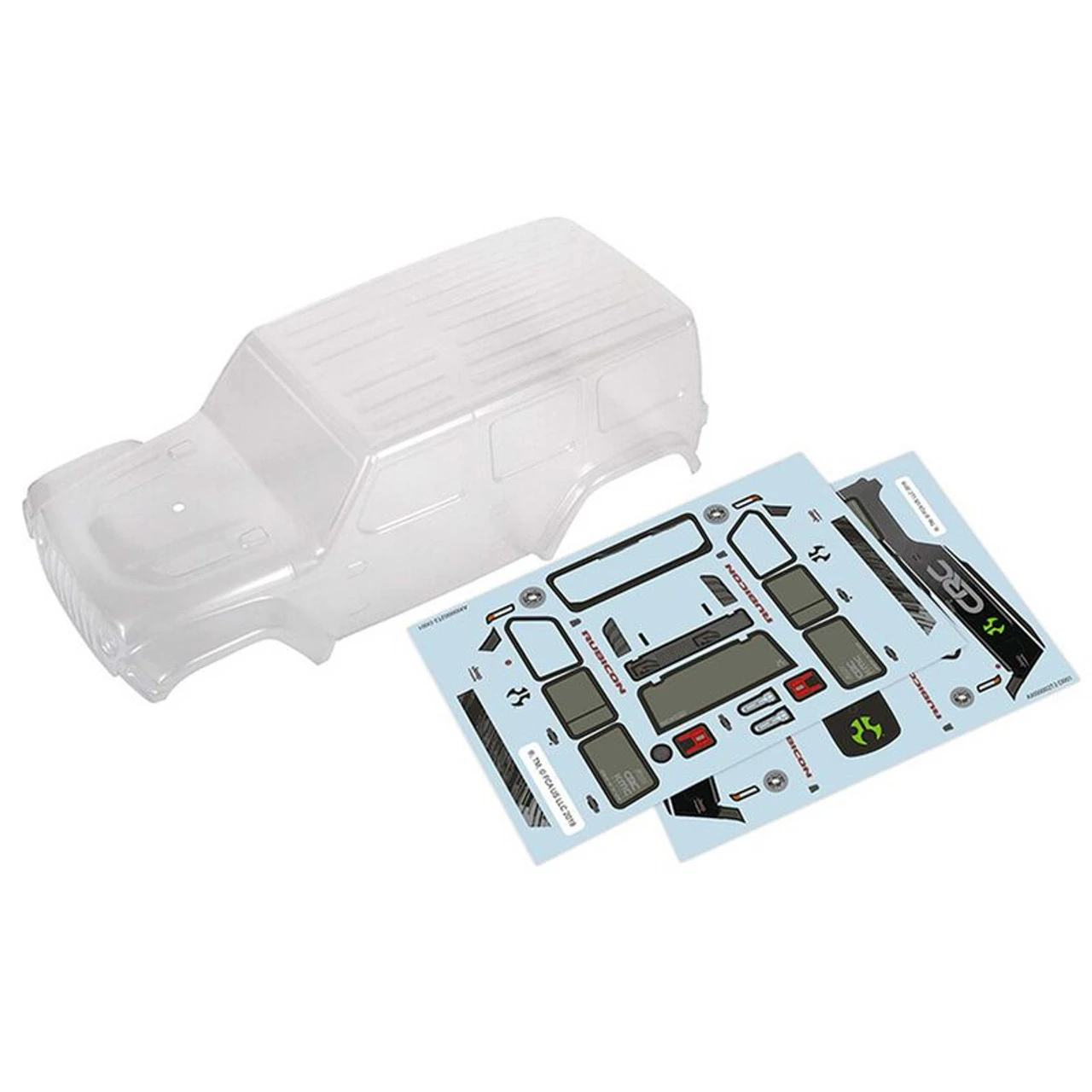 Axial Clear Body, 2019 Jeep Wrangler JLU CRC: SCX24 AXI200000 1 Axial Clear Body, 2019 Jeep Wrangler JLU CRC: SCX24 AXI200000