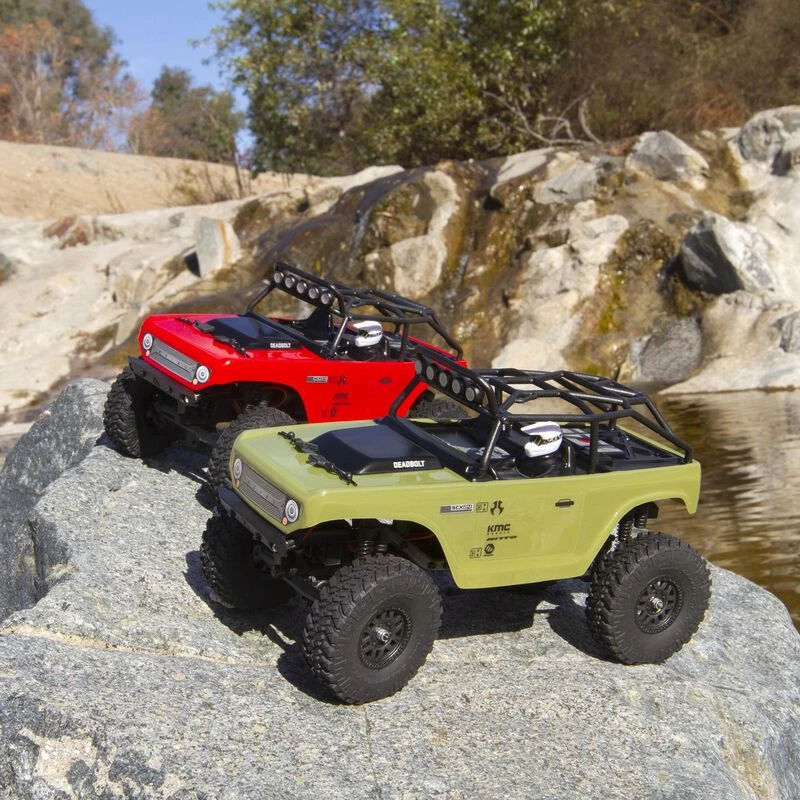 Axial 1/24 SCX24 Deadbolt 4WD Rock Crawler Brushed RTR *GREEN (ALT AXI90081T2) 15 Axial 1/24 SCX24 Deadbolt 4WD Rock Crawler Brushed RTR *GREEN (ALT AXI90081T2) - Image 15