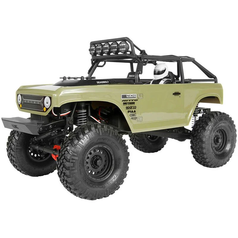 Axial 1/10 SCX10 II Deadbolt 4WD Brushed RTR AXID9066 2 Axial 1/10 SCX10 II Deadbolt 4WD Brushed RTR AXID9066 - Image 2