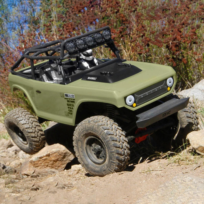 Axial 1/10 SCX10 II Deadbolt 4WD Brushed RTR AXID9066 7 Axial 1/10 SCX10 II Deadbolt 4WD Brushed RTR AXID9066 - Image 7