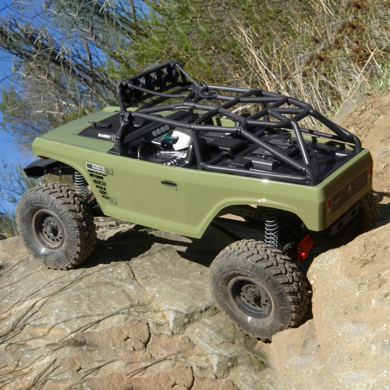 Axial 1/10 SCX10 II Deadbolt 4WD Brushed RTR AXID9066 4 Axial 1/10 SCX10 II Deadbolt 4WD Brushed RTR AXID9066 - Image 4