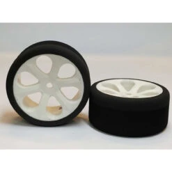 1/10 28mm Touring Tires, Double XX Pink/Orange (2) BXRF2805