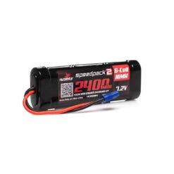 Dynamite Speedpack2 7.2V 2400mAh 6C NiMH, Flat EC3 DYNB2060EC