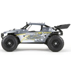 1/18 Roost 4WD Desert Buggy Brushed RTR, Grey/Yellow ECX01005T2