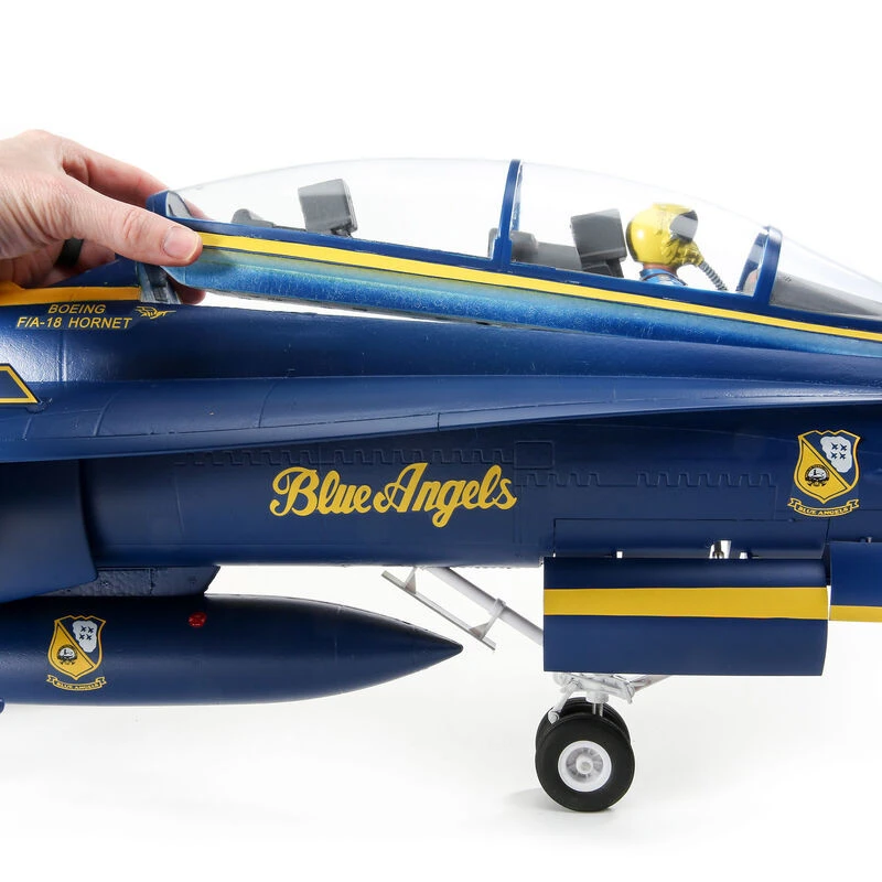 E-Flite EFL13970 F-18 Blue Angels 80mm EDF ARF Plus (DISCONTINUED) 8 E-Flite EFL13970 F-18 Blue Angels 80mm EDF ARF Plus (DISCONTINUED) - Image 8