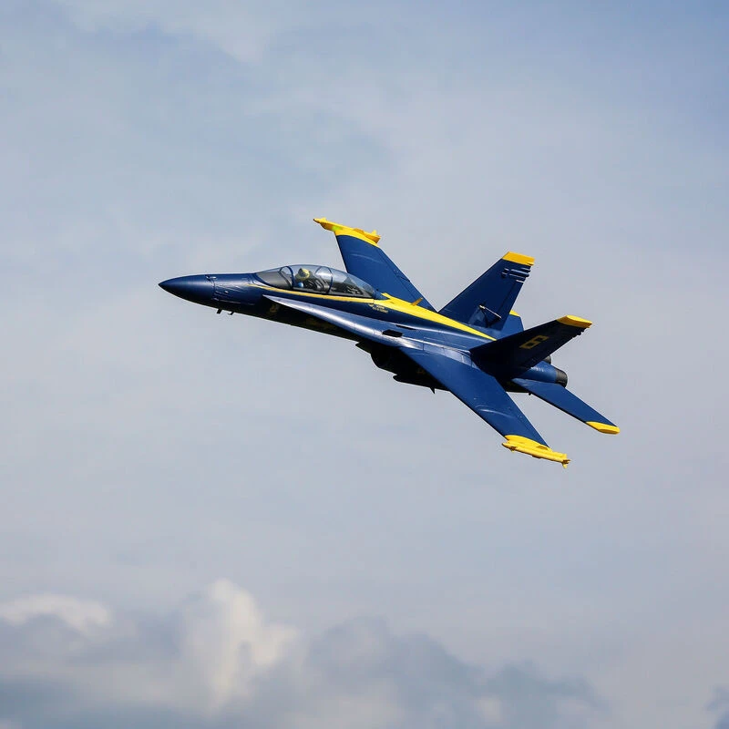 E-Flite EFL13970 F-18 Blue Angels 80mm EDF ARF Plus (DISCONTINUED) 9 E-Flite EFL13970 F-18 Blue Angels 80mm EDF ARF Plus (DISCONTINUED) - Image 9