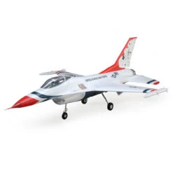 EFL78500 F-16 Thunderbirds 70mm EDF Jet BNF Basic With AS3X And SAFE Select