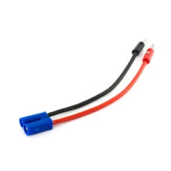 E-Flite EFLAEC512 Charge Lead: EC5 Device With 6" Wire & Jacks, 12 AWG