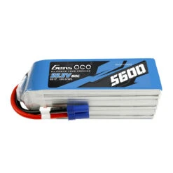 Gens Ace GEA6S560080E5 22.2V 5600mAh 6S 80C LiPo Battery: EC5