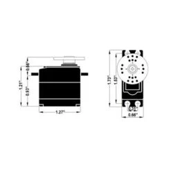 Hitec HRC35245S HS 5245MG Mini Digital Metal Gear Servo