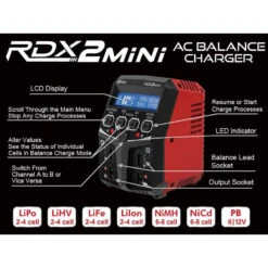 HRC44299 RDX2 Mini AC Balance Charger -Arrma Store HRC44299 A3 HK3BYY7A 06915.1649361251