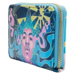LOUNGEFLY Jimi Hendrix Psychedelic Landscape Glow-in-the-Dark Zip-Around Wallet Jhwa0001 -Arrma Store JHWA0001 3 58850.1680042468