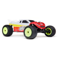 LOSI 1/18 Mini-T 2.0 2WD Stadium Truck Brushless RTR, Red LOS01019T1 -Arrma Store LOS01019T1 A1 NRYOB6HS 23982.1613511611