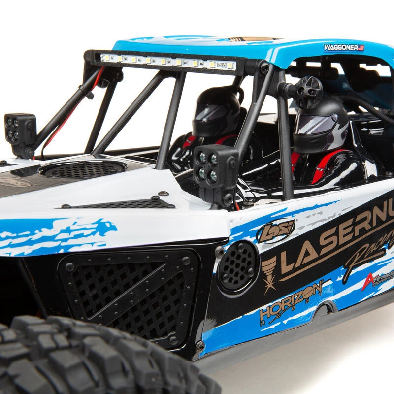 LOSI 1/10 Lasernut U4 4WD Brushless RTR With Smart And AVC, Black LOS03028T2 6 LOSI 1/10 Lasernut U4 4WD Brushless RTR With Smart And AVC, Black LOS03028T2 - Image 6