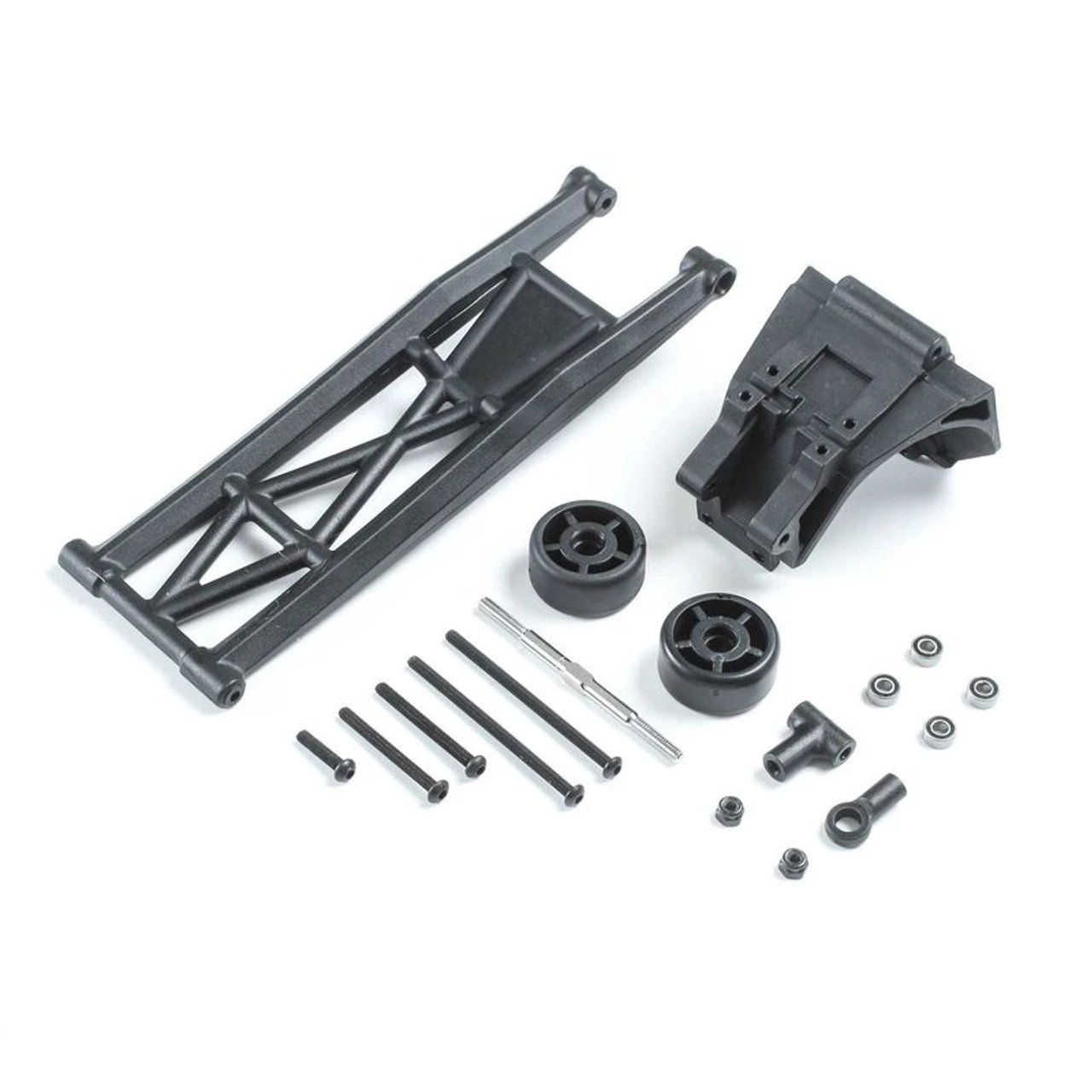 LOS231077 Wheelie Bar Set, Complete: 22S Drag 1 LOS231077 Wheelie Bar Set, Complete: 22S Drag