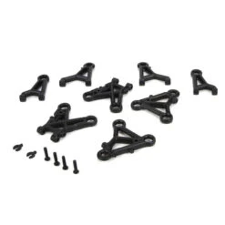 LOS234040 Suspension Arm Set FR RR Upper & Lower V100