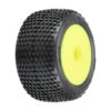 PRO1017712 1/18 Hole Shot F/R Mini Pre-Mounted Tires 8mm (2) Yellow